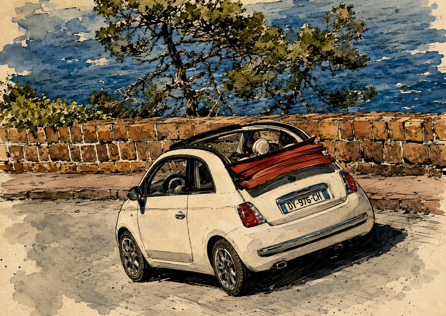 H-24 : Cabriolet, démesure et grand départ.