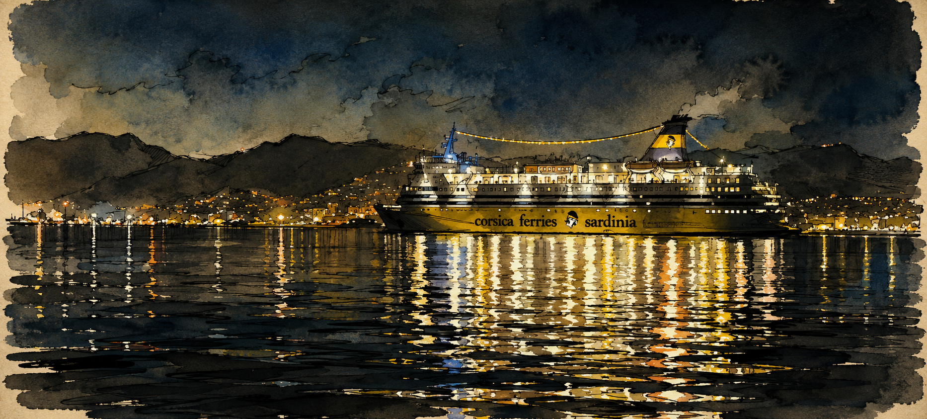 Ferry rade de Toulon